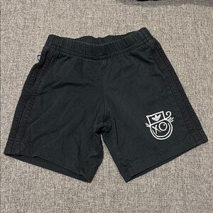 adidas Kids Black Graphic Shorts